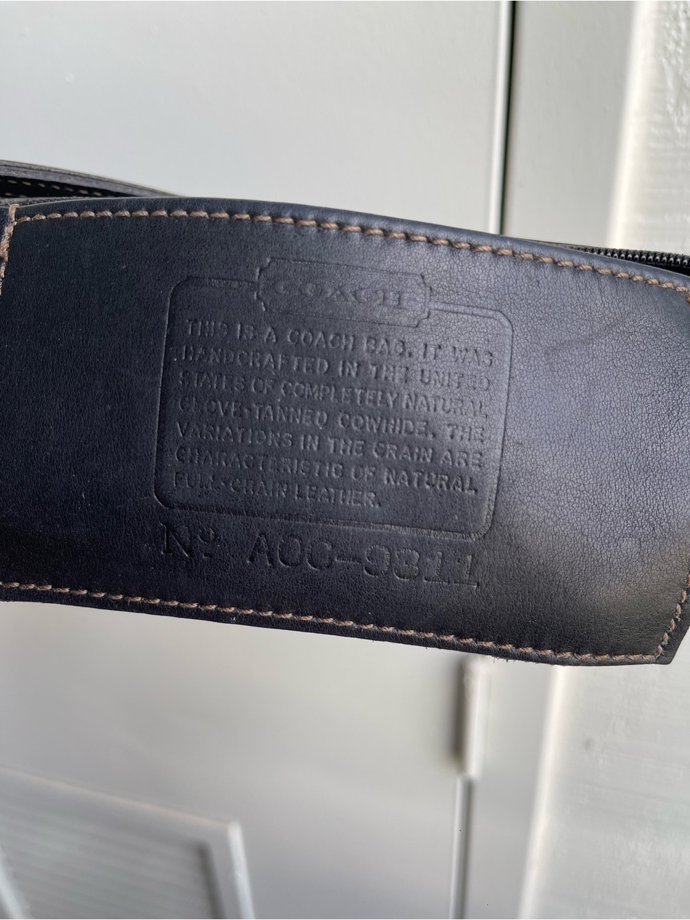 Vintage Coach Y2K Demi Bleecker Zip Pouchette, USA - Picture 4 of 5
